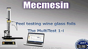 Peel test_of_foil-sealed_wine_glass_using_a_multitest_1-i_computer-controlled_test_system
