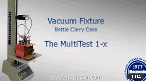 Tensile test_on_beverage_carrier_packaging_with_the_console-controlled_multitest_1-x_test_system_superceded_by_multitest_1-xt