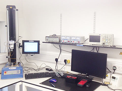 Materials testing in the bionengineering laboratory
